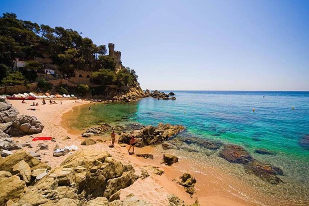 Apartamento Con Piscina A 2 Minutos De La Playa!!! 滨海略雷特 外观 照片