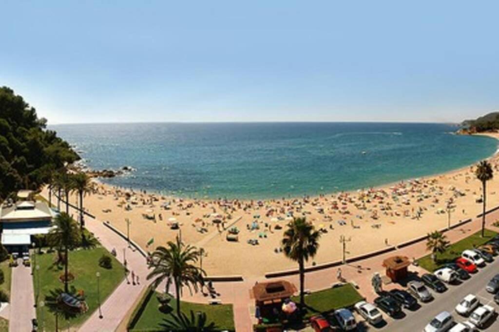 Apartamento Con Piscina A 2 Minutos De La Playa!!! 滨海略雷特 外观 照片